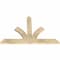 Ekena Millwork Richland Rough Sawn Timber Gable Bracket, Douglas Fir, 48"W x 32"H x 2"D x 4"F, 16/12 Pitch GBW048X32X0204RIC00RDF - alternate 2